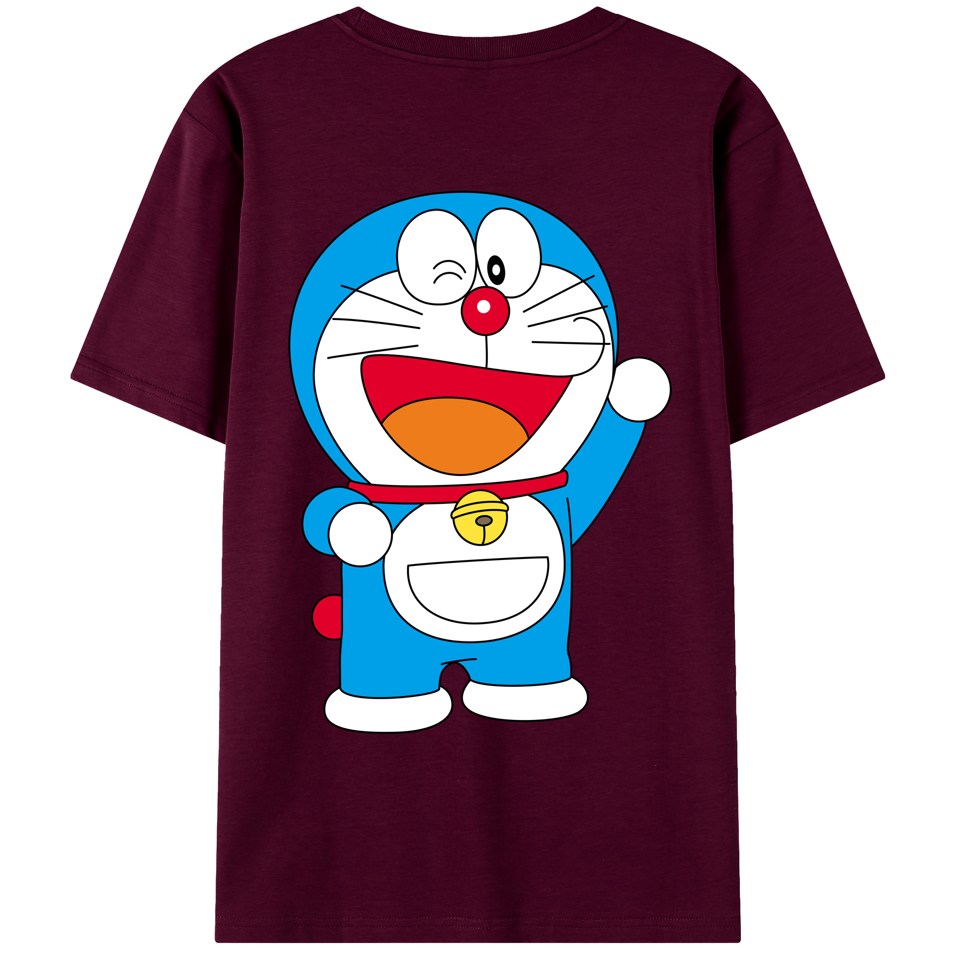 （画像用） ドラえもん Doraemon レディース半袖Tシャツ(バックプリント)